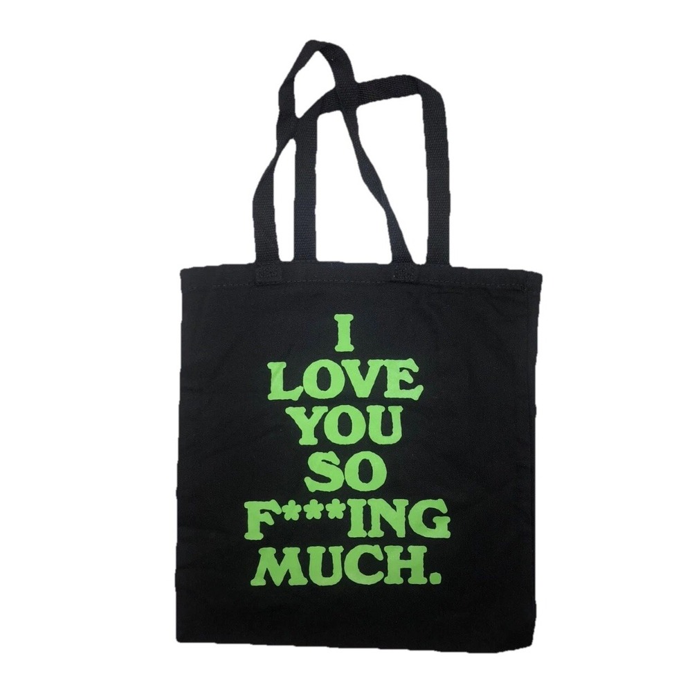 Glass Animals Tote Bag Black I Love You So F***ing Much Merch NEW *spot